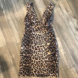 Forever 21 cheetah print dress